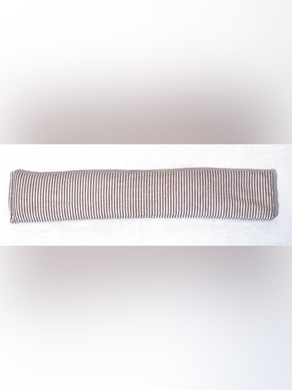 Ticking Stripe Lavender & White Microwaveable Lavender Aroma & Rice Neck Wrap